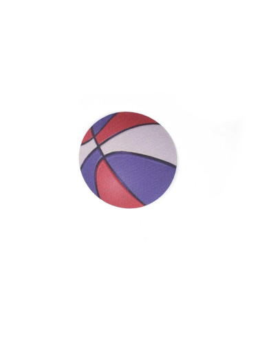 Parche para ropa mini pelota basket