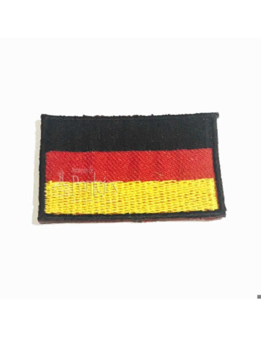 Aplicación bandera alemania bordada