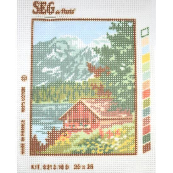 Kit petit point casa del lago