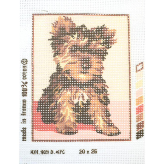 Kit petit point yorkshire