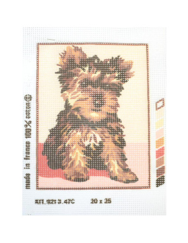 Kit petit point yorkshire