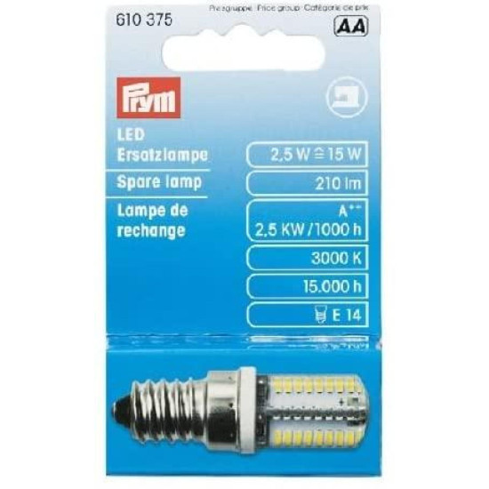 Bombilla rosca maq. led prym