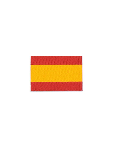 Aplicación bandera españa bordada