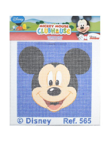 Kit petit point infantil mickey