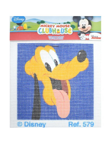 Kit petit point infantil pluto