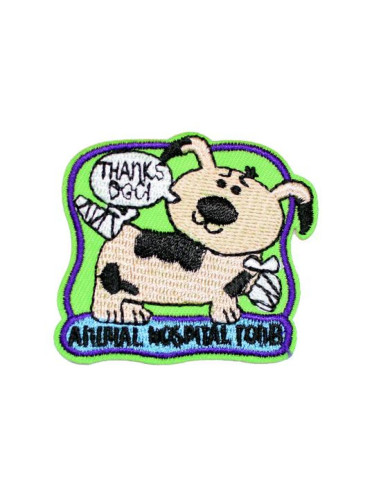 Aplicación autoadhesivas animal hospital