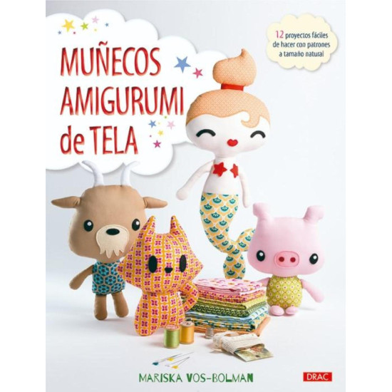 Muñecos amigurumi de tela drac