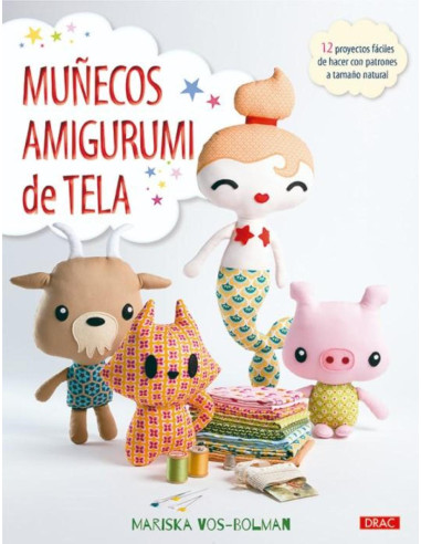 Muñecos amigurumi de tela drac