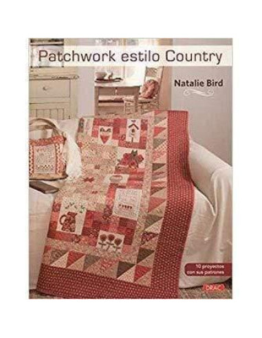 Patchwork estilo country drac