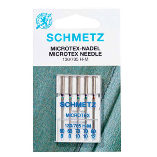 Aguja schmetz microtex...