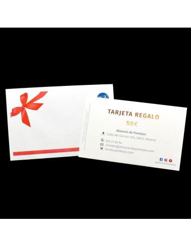 Tarjeta regalo 50€