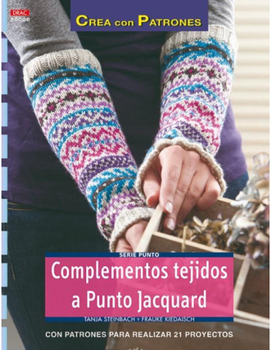 Complementos tejidos a punto jacquard