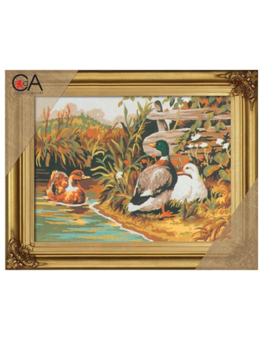 Kit petit point patos