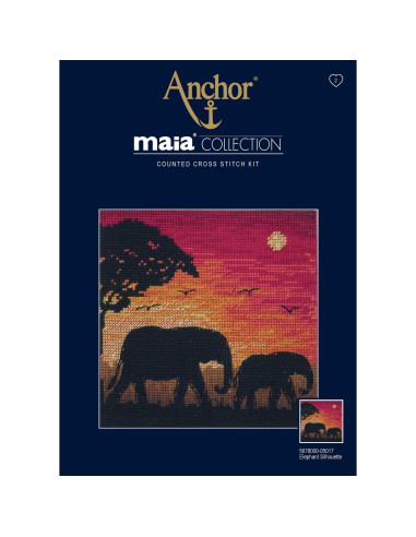 Kit maia elephant silhouette