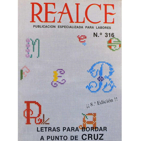 Realce letras de punto de...