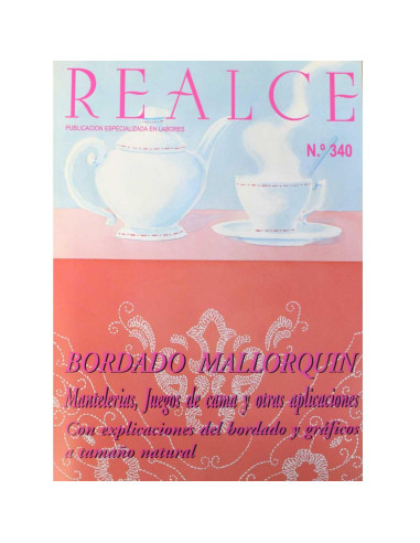 Realce bordado mallorquín nº340