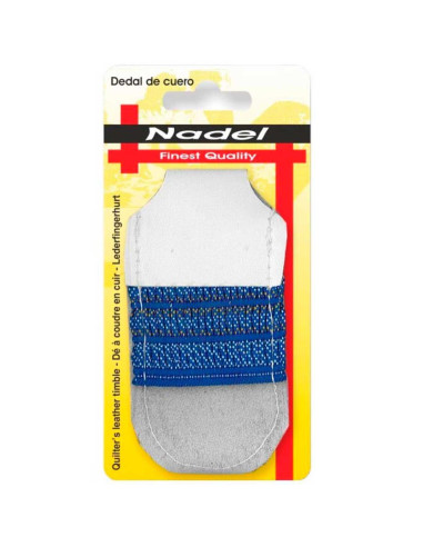 Dedal de cuero nadel