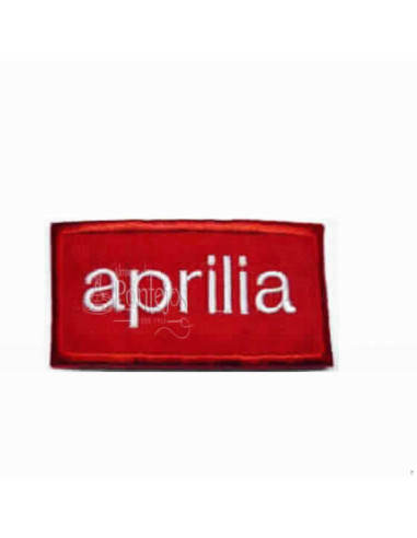 Aplicación escudo aprilia