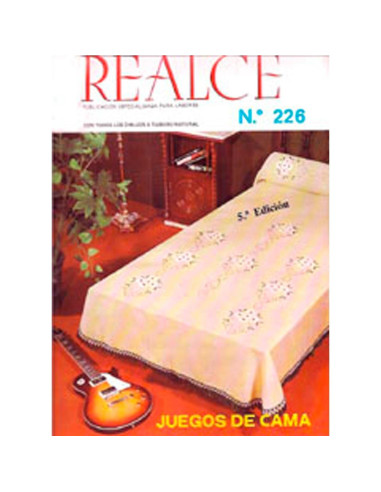 Juegos de cama para bordar nº226 realce