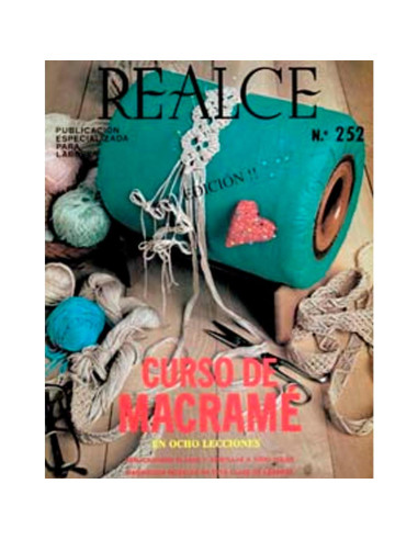 Curso de macramé nº252 realce