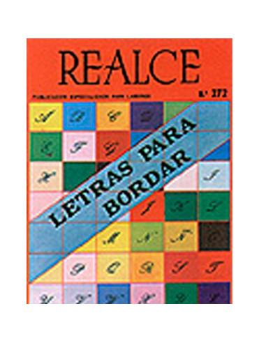 Letras para bordar nº272 realce