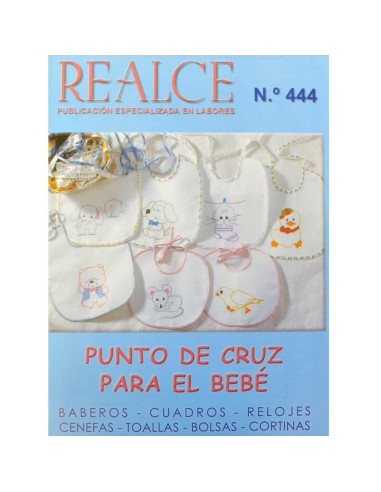 Realce punto de cruz para el bebé nº444