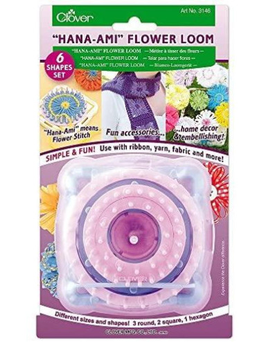 Telar para hacer flores clover