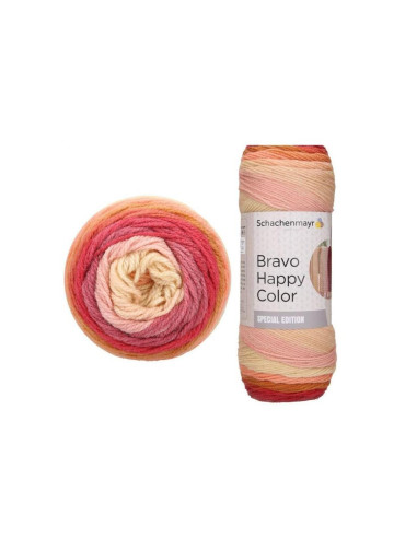 Ovillo bravo happy color 150gr