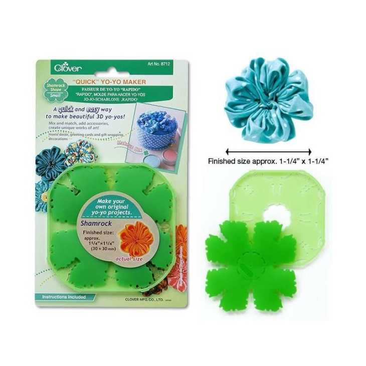 Small trebol yo-yo mold for yo-yos | Mercería Online Pontejos