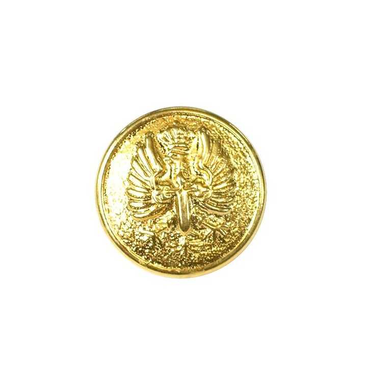 Botón metálico del ejército (oficial) | Mercería Online Pontejos