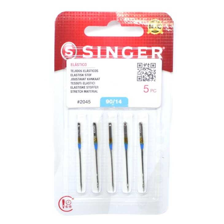 Aguja máquina punto talón plano singer | Mercería Online Pontejos