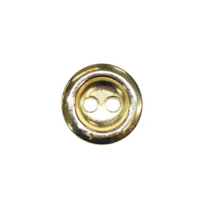 Metal button for shirt 2 holes | Mercería Online Pontejos