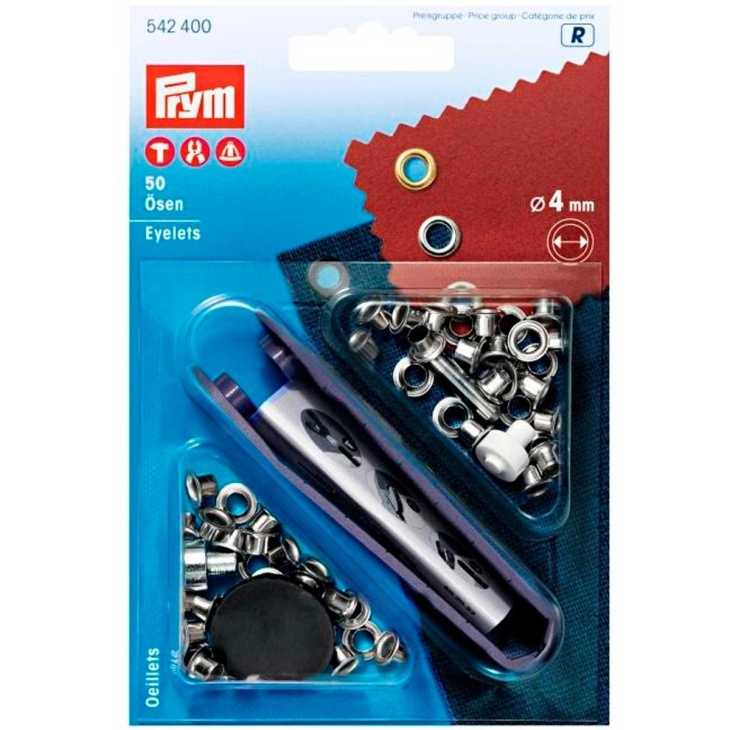Ojetes 4mm blíster 50 unidades | Mercería Online Pontejos