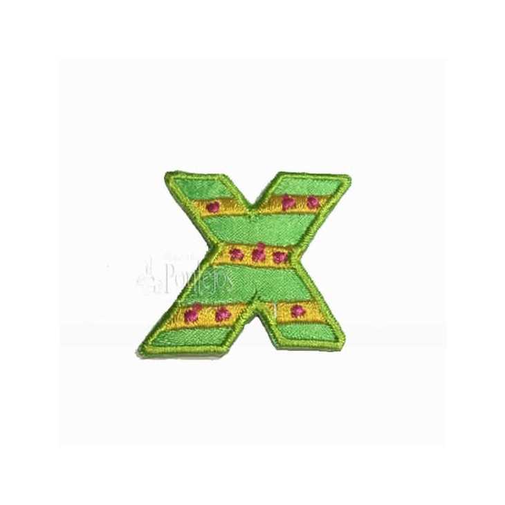 Aplicación letra x infantil | Mercería Online Pontejos