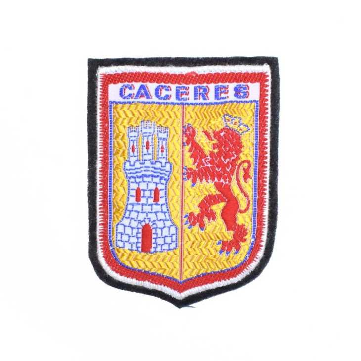 Thermoadhesive patch shield of Caceres | Mercería Online Pontejos