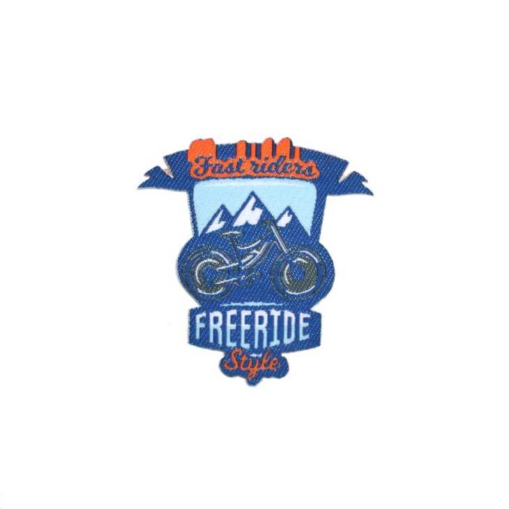 Aplicación tejida fast riders | Mercería Online Pontejos