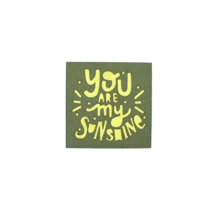 Relief you are my sunshine application | Pontejos Online Haberdashery