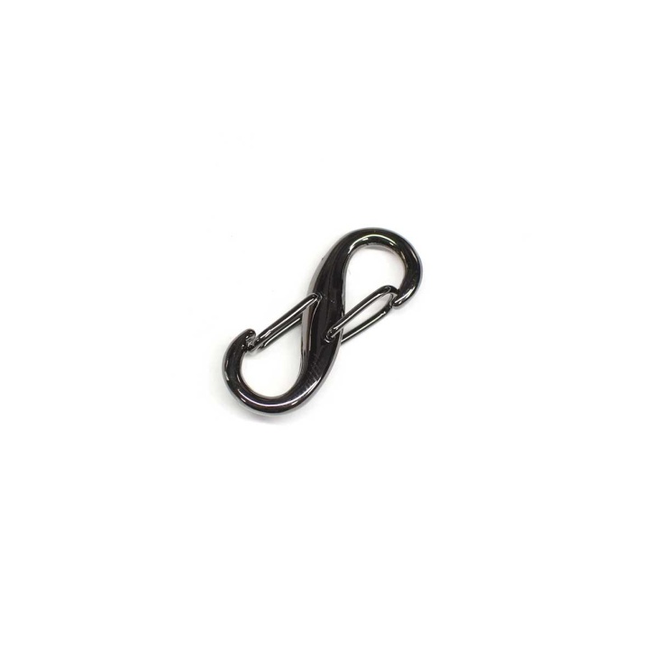 Double carabiner for bag zamak | Mercería Online Pontejos