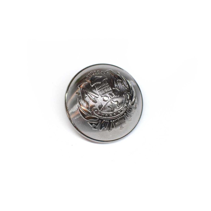 Button imitation metal shield | Mercería Online Pontejos