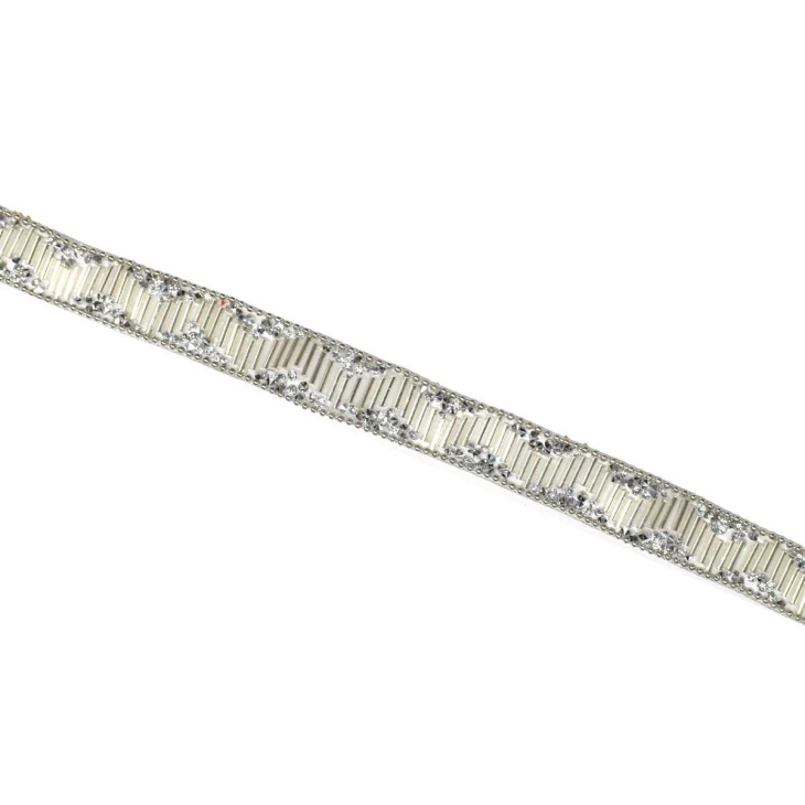 Trimmings with rhinestones 407 | Online Haberdashery Pontejos