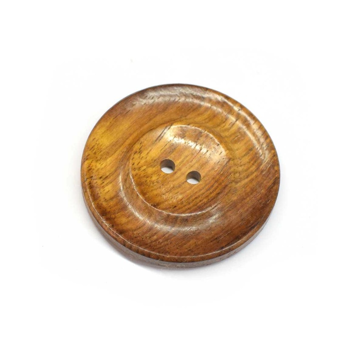 Botón de madera nigam | Mercería Online Pontejos
