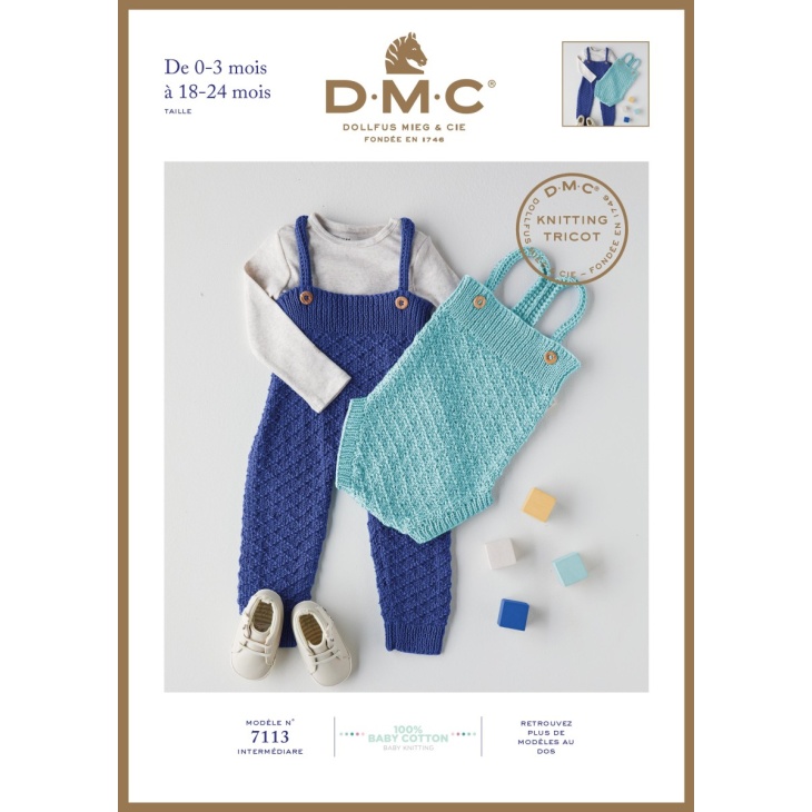 Magazine dmc 100% baby cotton design 7113 | Mercería Online Pontejos