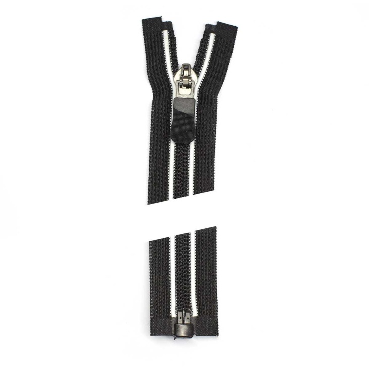 Two-color zipper with separator 70cm | Mercería Online Pontejos
