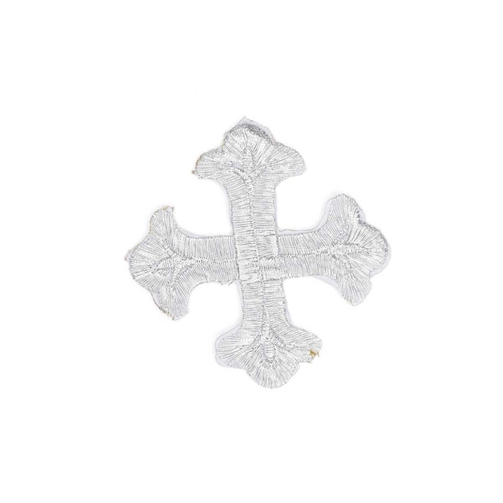 Embroidered cross appliqué 093b | Mercería Online Pontejos
