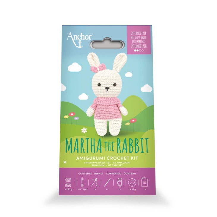 Kit amigurumi anchor martha the rabbit | Mercería Online Pontejos