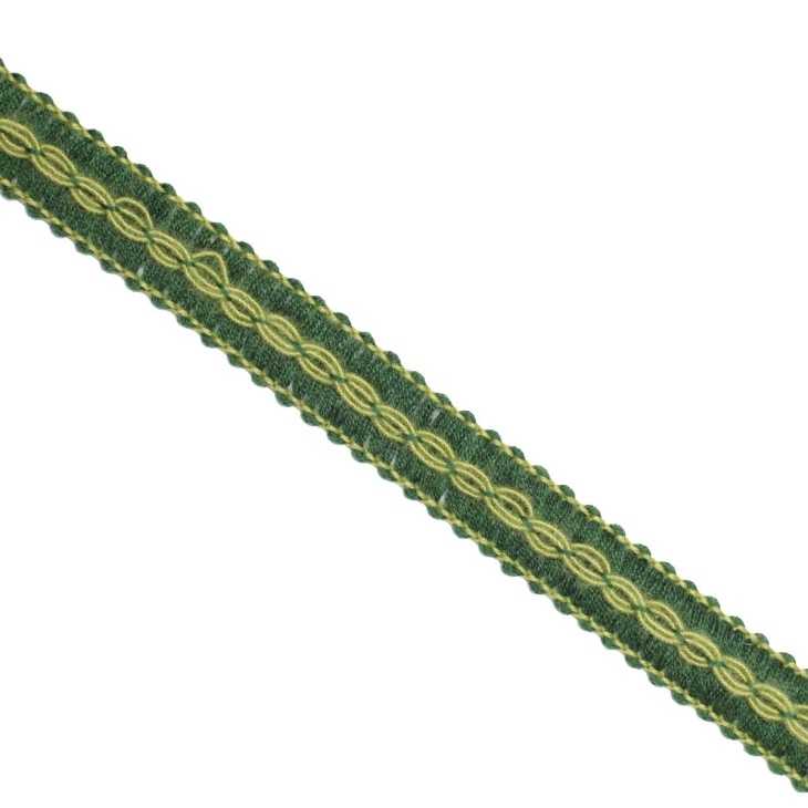 Galón de tapicería ochos trenzados bicolor | Mercería Online Pontejos