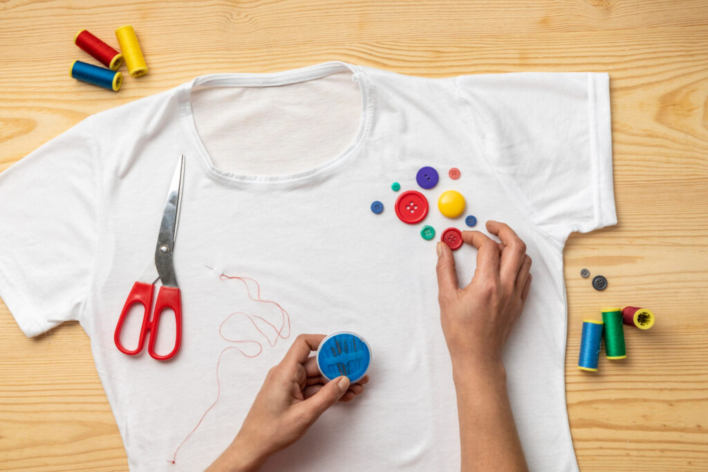 customizar ropa materiales de merceria