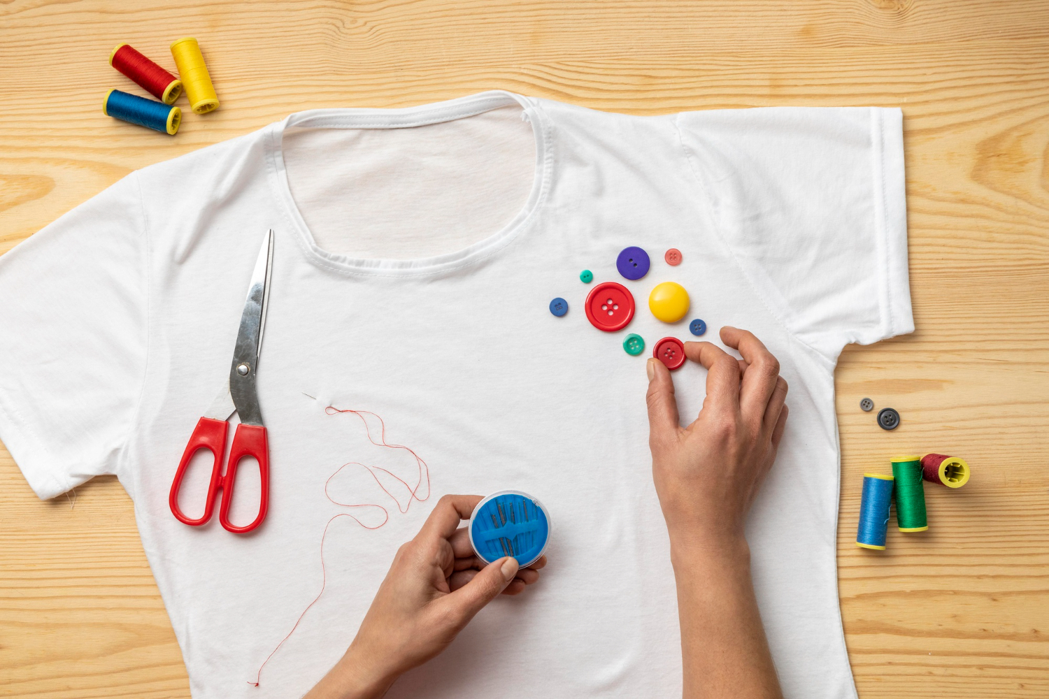 customizar ropa materiales de merceria