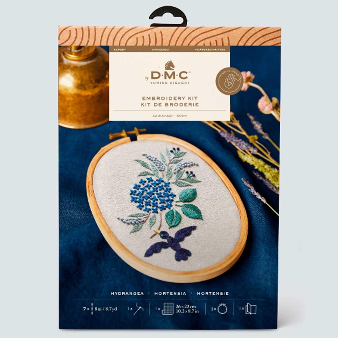 Kit de Bordado Hortensia
